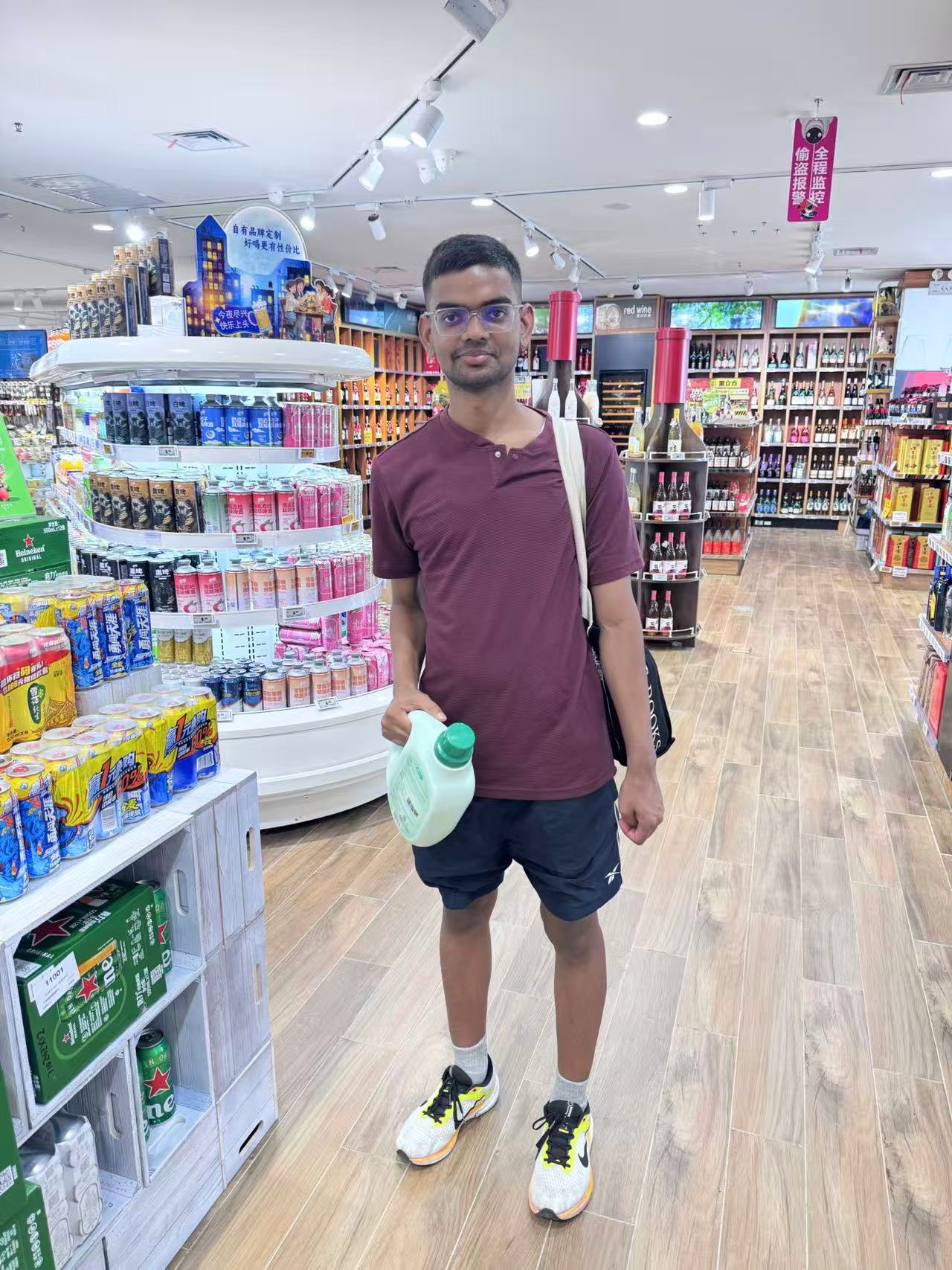 lost in a random supermarket?